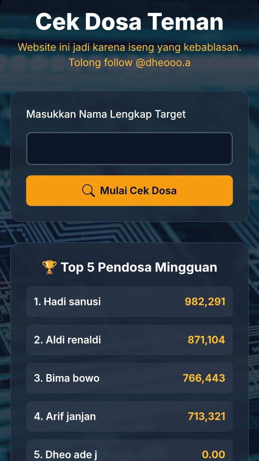 Portofolio Streaming